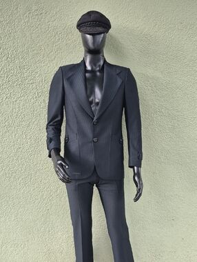 Bonds Designer Group Exclusive Men's Vintage Black 2 (PC) Custom Suit